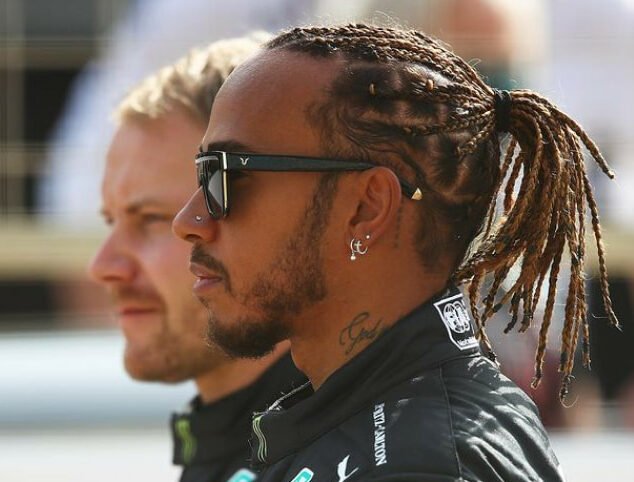 F1 risk new Lewis Hamilton row over his nose stud as they launch jewellery  crackdown | Daily Mail Online